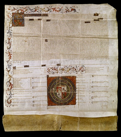 PRIVILEG RODADO JUAN II-DONACION A SEVILLA DE LA VILLA ARCOS-1435
SEVILLA, ARCHIVO MUNICIPAL
SEVILLA