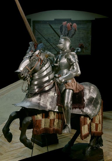 ARMADURA A CABALLO S XVI
MADRID, ARMERIA REAL
MADRID