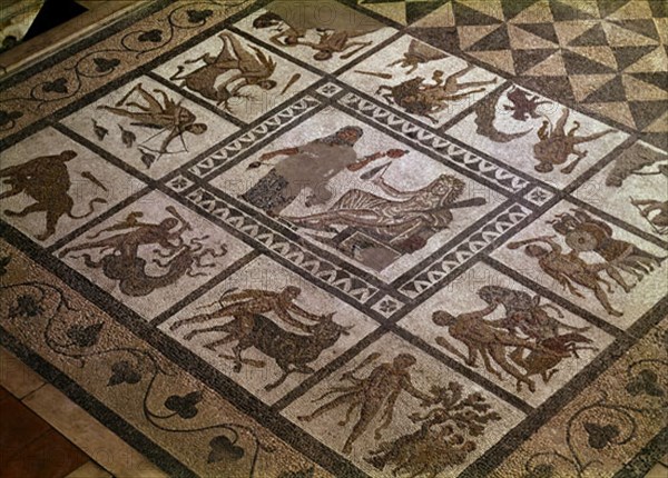 MOSAICO - LOS DOCE TRABAJOS DE HERCULES  DETALLE (CONJUNTO Nº 3393)
MADRID, MUSEO ARQUEOLOGICO NACIONAL
MADRID

This image is not downloadable. Contact us for the high res.