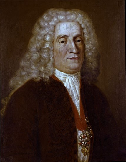 JOSE PATIÑO 1666-1737 - POLITICO ESPAÑOL  Y MINISTRO DE FELIPE V
MADRID, MUSEO NAVAL
MADRID