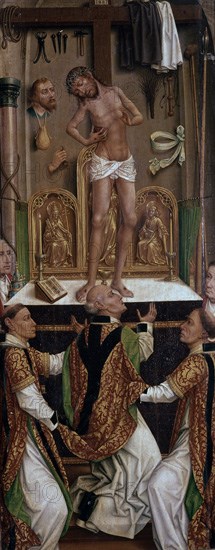 MAESTRO DE LA  LEYENDA DE SANTA CATALINA
MISA DE SAN GREGORIO OLEO SOBRE TABLA 77,5 X 31,9 CM S XV PINTURA FLAMENCA
GRANADA, CAPILLA REAL
GRANADA

This image is not downloadable. Contact us for the high res.