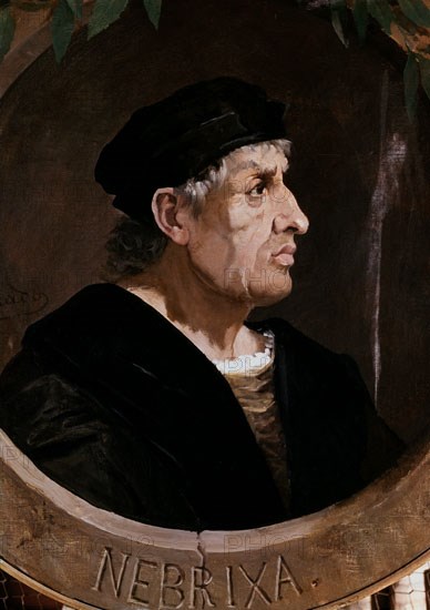 NEBRIJA  ANTONIO DE(MARTINEZ DE CALA Y JARABA ANTONIO)1441/1522
SEVILLA, BIBLIOTECA COLOMBINA
SEVILLA
