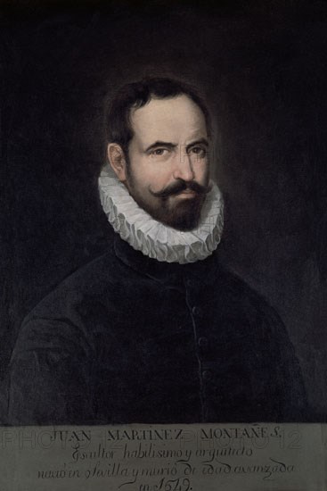 JUAN MARTINEZ MONTANES-ESCULTOR Y ARQUITECTO-MURIO EN 1649
SEVILLA, BIBLIOTECA COLOMBINA
SEVILLA