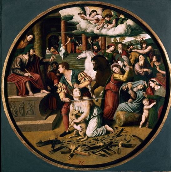 Masip, Martyrdom of Ste. Inès