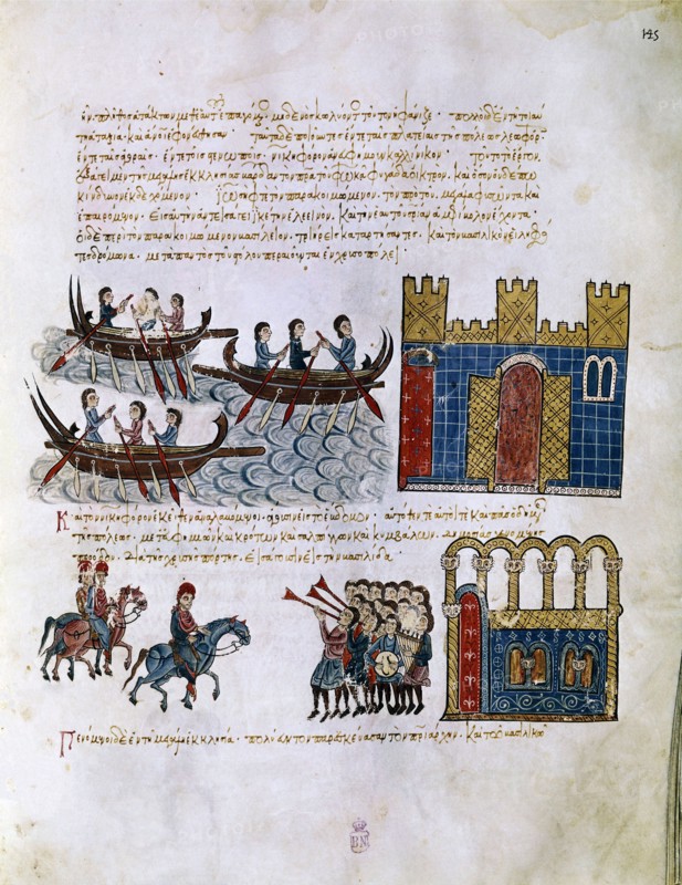 Skylitzes, The entry of Nikephoros II Phokas in Constantinople