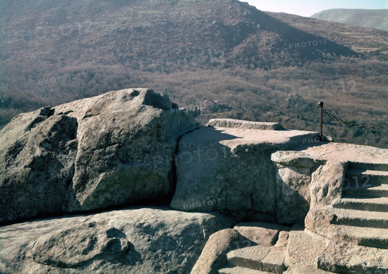 Panorama de l'Escorial, depuis la "chaise de Philippe II"