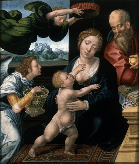 ORLEY VAN BERNARD TALLER
LA SAGRADA FAMILIA  Nº 359 - PINTURA FLAMENCA S XVI
BRUSELAS, MUSEOS REALES DE BELLAS ARTES
BELGICA

This image is not downloadable. Contact us for the high res.