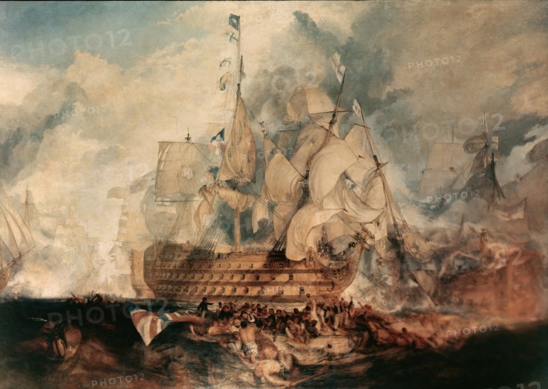 Turner, La bataille de Trafalgar