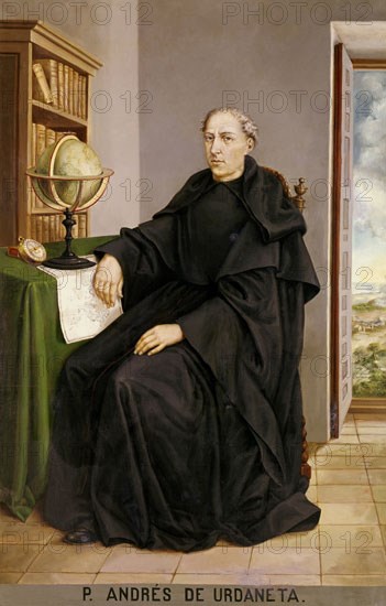 Victor Villan, Le père Andrés de Urdaneta