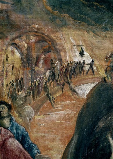 El Greco, Dream of Philip II (detail)