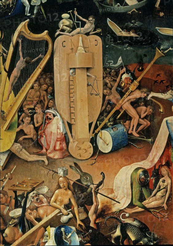 Bosch, The Garden of Earthly Delights (detail)