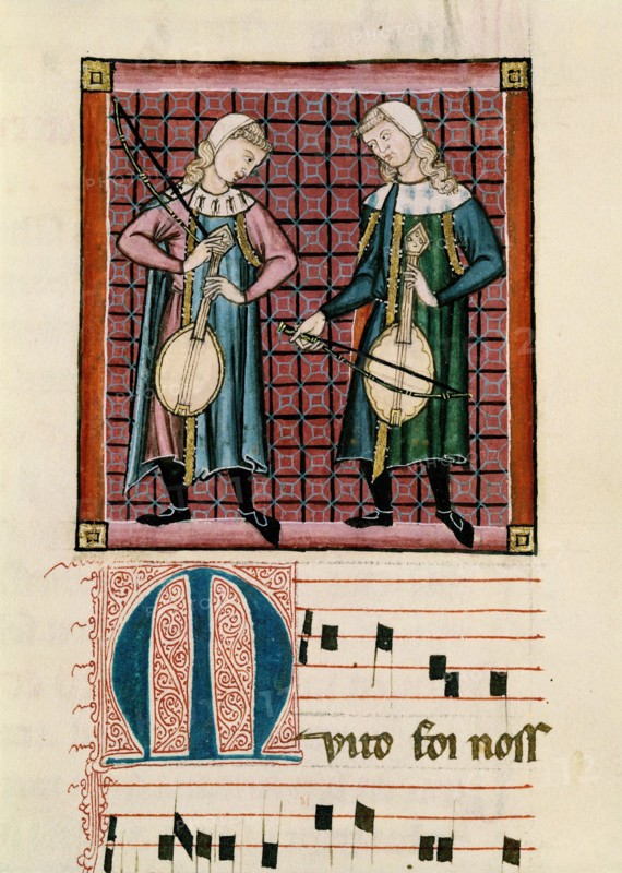 Alphonse X le Sage, Joueurs de rebec
