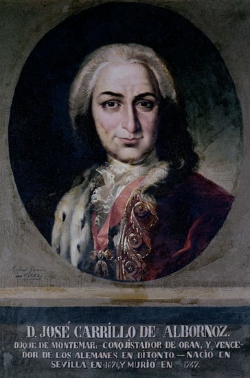 GARCIA RAFAEL
JOSE CARRILLO DE ALBORNOZ(1671/1747)-DQUE DE MONTEMAR-CONQUISTA ORAN Y VENCEDOR EN BITONTO
SEVILLA, BIBLIOTECA COLOMBINA
SEVILLA