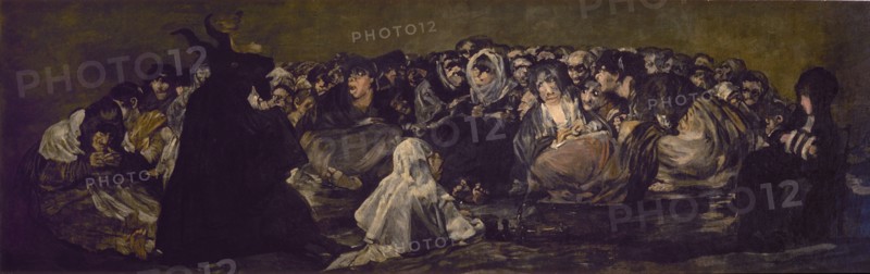Goya, Scène de Sabbat