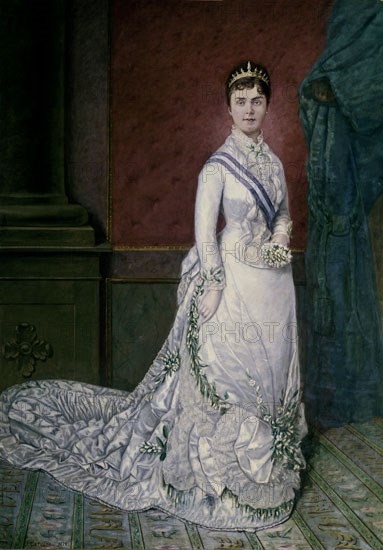 CERVERA
MARIA DE LAS MERCEDES RETRATO DE BODA 1878
RIOFRIO, PALACIO REAL
SEGOVIA