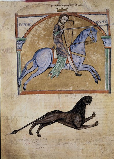 TUMBO A (1125 A 1255)-FERNANDO II 1145-1188 DE LEON-FOL 44 V-
SANTIAGO DE COMPOSTELA, BIBLIOTECA CATEDRAL
CORUÑA