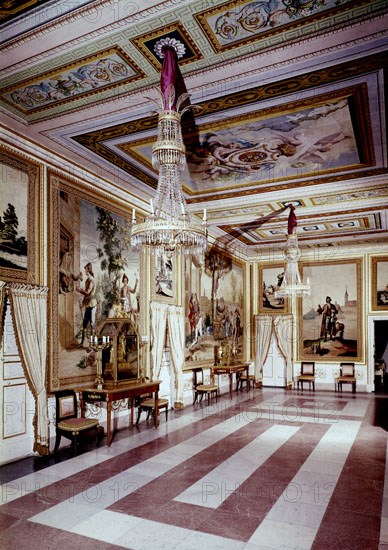 Le salon des ambassadeurs de l’Escurial