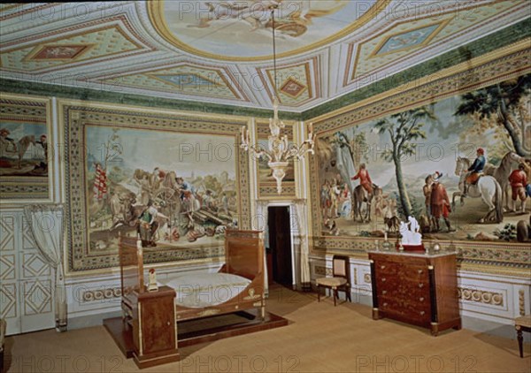 PALACIO BORBON - DORMITORIO DE CARLOS IV
SAN LORENZO DEL ESCORIAL, MONASTERIO-PALACIO REAL
MADRID

This image is not downloadable. Contact us for the high res.