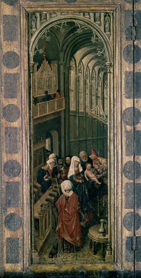 Alincbrot, Triptych - Landscapes of the life of Christ - Circumcision.