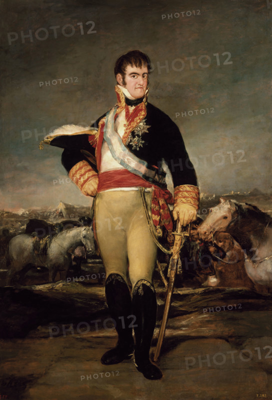 Goya, Portrait de Ferdinand VII le Désiré