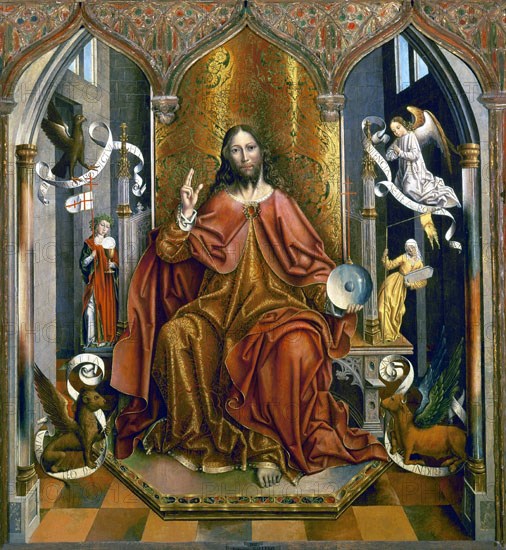 Gallego, Bénédiction du Christ