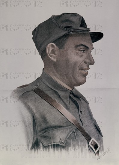 GNECCOA J
BUENAVENTURA DURRUTI (1896/1936) - DIRIGENTE ANARQUISTA ESPAÑOL
MADRID, ARCHIVO HISTORICO MILITAR
MADRID