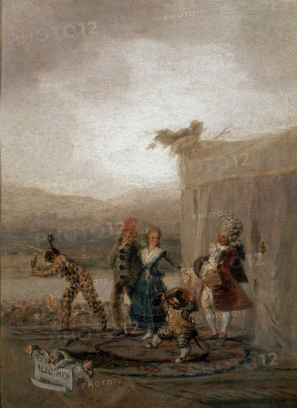 Goya, Itinerant comedians