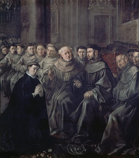 Herrera, el Viejo, Sitjar Buenaventure reçoit l'habit de Saint François