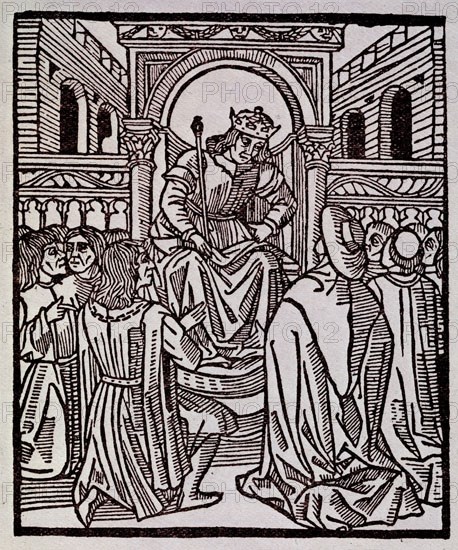 SAN PEDRO DIEGO DE 
CARCEL DE AMOR GRABADO POR ROSEMBACH EN 1493-ORIGINAL EN MUS BRITANICO
MADRID, BIBLIOTECA NACIONAL RAROS
MADRID

This image is not downloadable. Contact us for the high res.