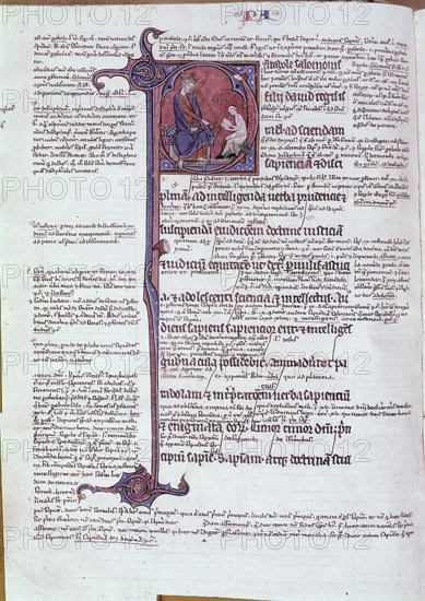 COMENTARIOS BIBLICOS- SALOMON DICTANDO LETRA P PG 75V-MINIATURA GOTICA
MADRID, BIBLIOTECA NACIONAL
MADRID

This image is not downloadable. Contact us for the high res.