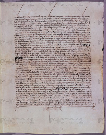 TESTAMENTO ISABEL LA CATOLICA PAG 3
MADRID, BIBLIOTECA NACIONAL
MADRID

This image is not downloadable. Contact us for the high res.