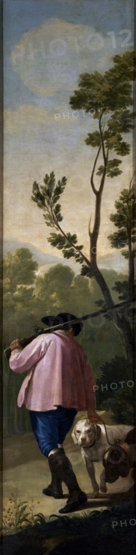 Goya, Le chasseur et ses chiens