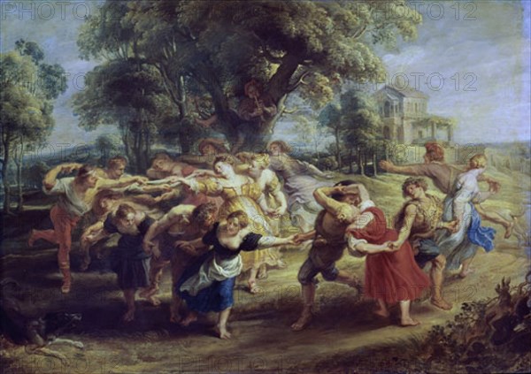 Rubens, Peasants dancing