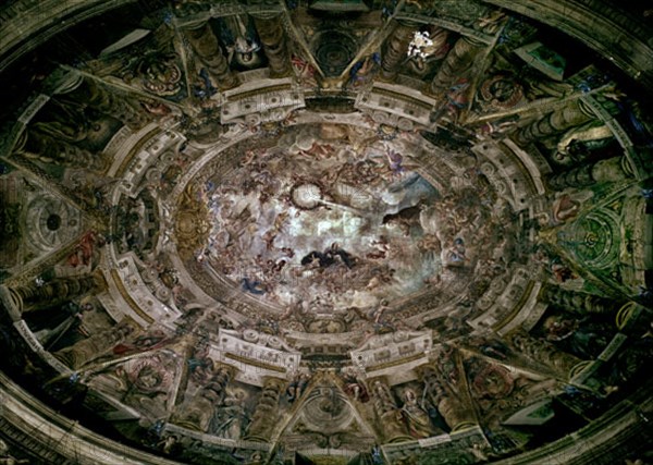 RIZZI-CARREÑO
PINTURA DE LA CUPULA
MADRID, IGLESIA DE SAN ANTONIO DE LOS ALEMANES
MADRID