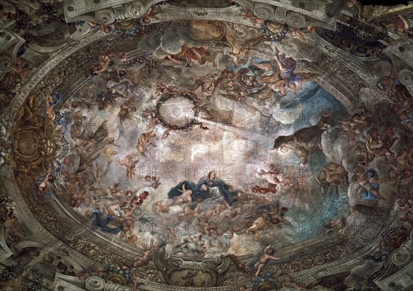 RIZZI-CARREÑO
PINTURA DE LA CUPULA-TAMBIEN LLAMADA DE LOS PORTUGUESES
MADRID, IGLESIA DE SAN ANTONIO DE LOS ALEMANES
MADRID