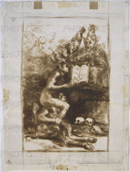 Goya, Whim - Dream 3 - Dream about a novice witch