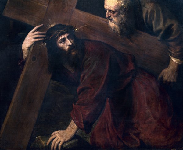Titian, Jesus and Simon of Cyrene