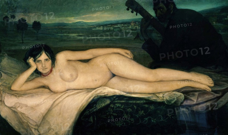 Romero de Torres, The gipsy muse