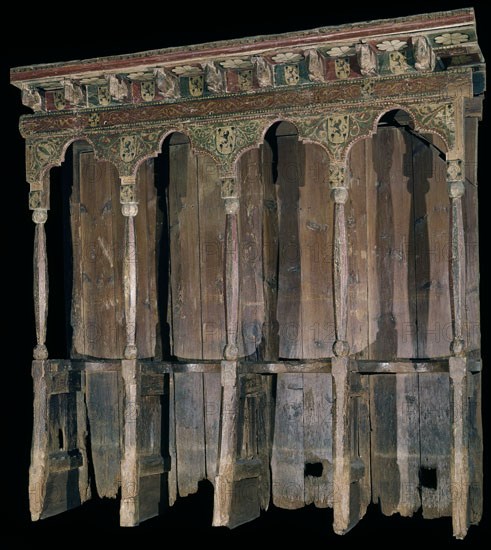 SILLERIA DE CORO PROC. DE PALENCIA-MUDEJAR-S XIV-(CONVENTO STA CLARA DE ASTUDILLO)
MADRID, MUSEO ARQUEOLOGICO NACIONAL
MADRID
