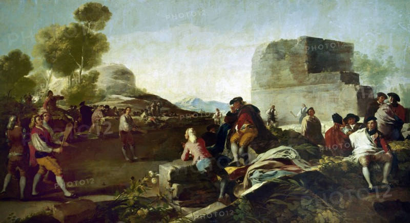 Goya, Le jeu de pelote