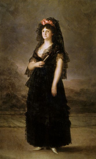 Goya, La Reine Marie Louise