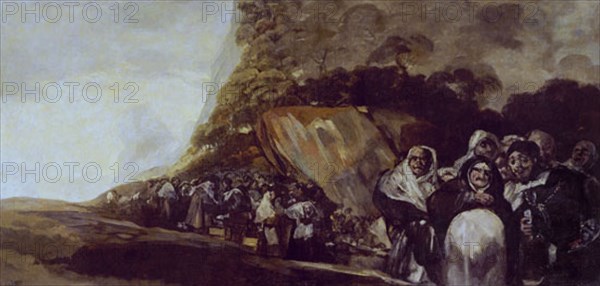 Goya, Pilgrimage at Saint Isidro's fountain