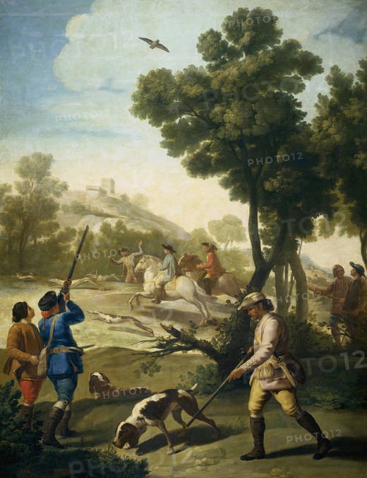 Goya, Partie de chasse