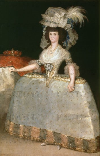 Goya, La Reine Marie Louise