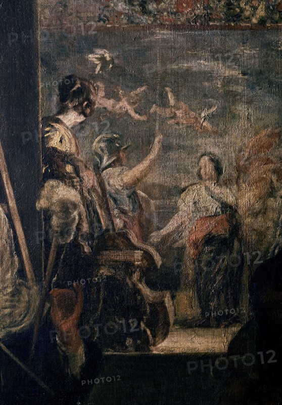 Vélasquez, Les Fileuses (détail)