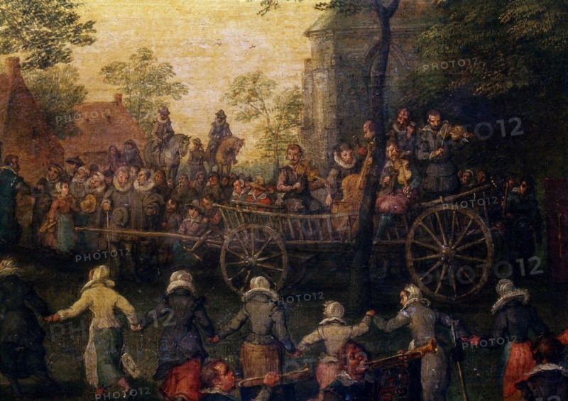 Brueghel, Bal champêtre (détail)