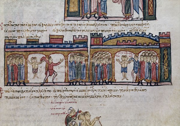 SKYLLITZES
HISTORIA MATRITENSIS FOL 131
MADRID, BIBLIOTECA NACIONAL
MADRID

This image is not downloadable. Contact us for the high res.