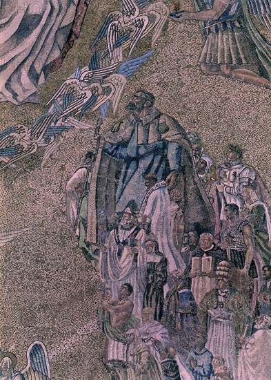 CUPULA DE MOSAICOS-DET APOSTOL SANTIAGO
CUELGAMUROS, VALLE DE LOS CAIDOS
MADRID

This image is not downloadable. Contact us for the high res.