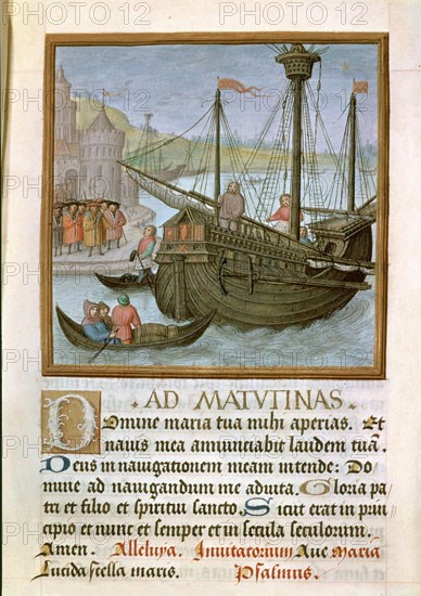 KEYSER ROBERTO DE
CARLOS V SALIENDO DEL PUERTO DE CORUÑA EN 1520 PARA CORONARLO EMPERADOR-LIBRO OFICIOS SALOMON
SAN LORENZO DEL ESCORIAL, MONASTERIO-BIBLIOTECA
MADRID

This image is not downloadable. Contact us for the high res.