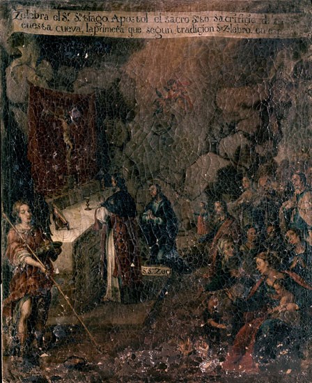 MENDOZA
SANTIAGO CELEBRANDO LA STA MISA
GRANADA, ABADIA SACROMONTE
GRANADA
